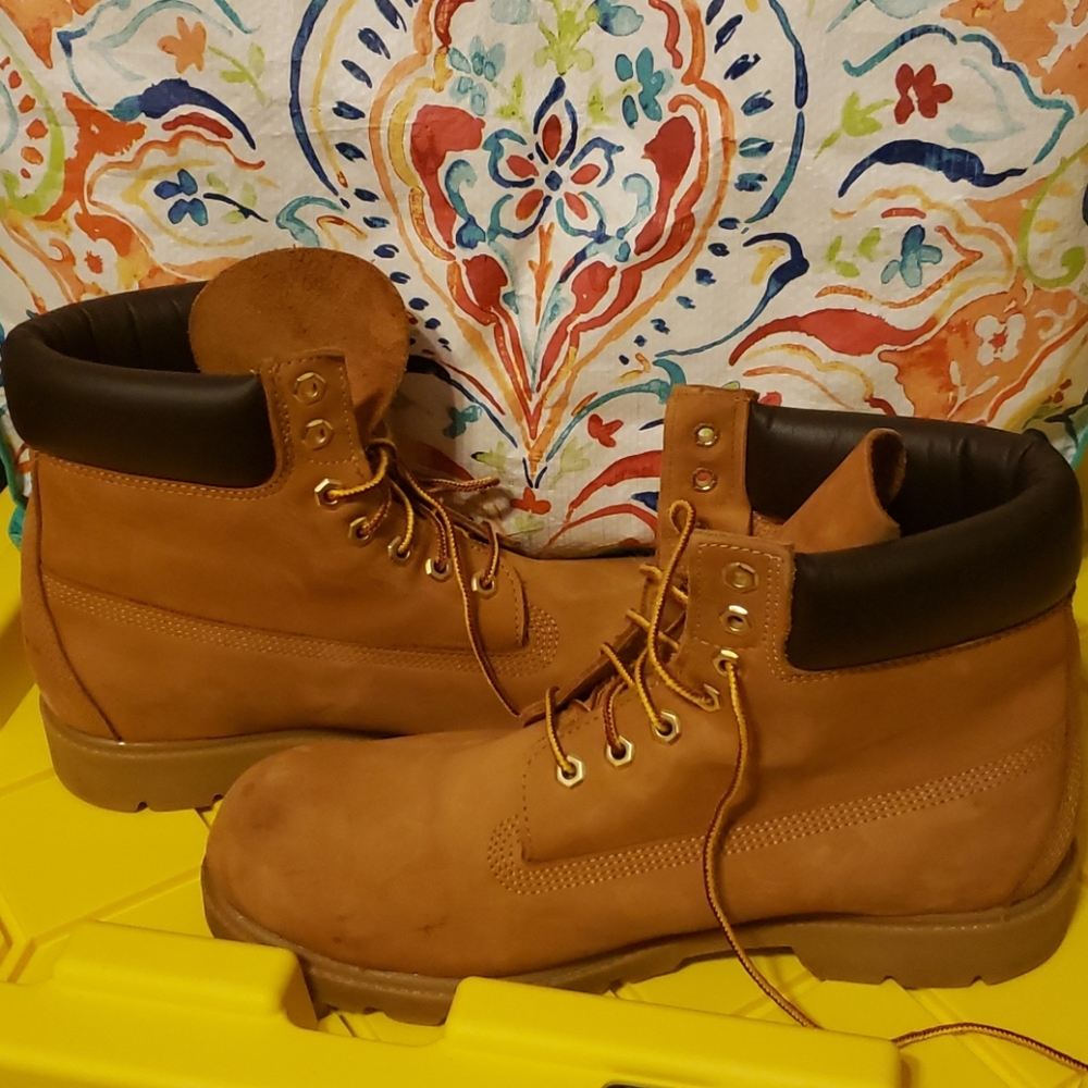 Timberland 10.5 wide men's boots